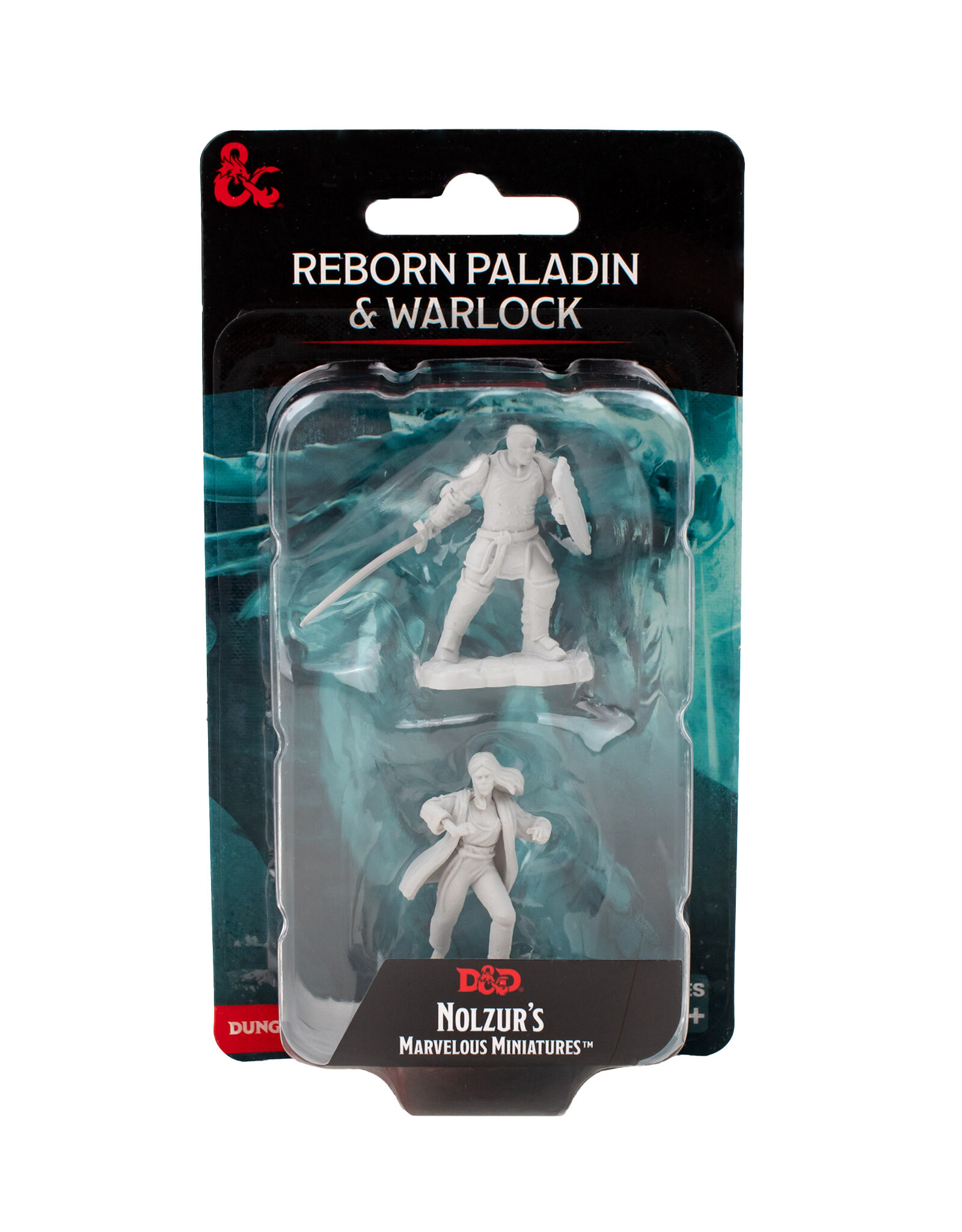 D&D Nolzur`s Marvelous  Miniatures Reborn Paladin and Warlock