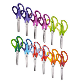 W.A. Portman WA Portman 12 Pack Blunt Scissors for Kids - 5" Blunt Tip Child Safety Scissors