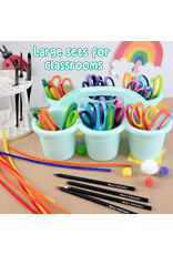 W.A. Portman WA Portman 24 Set  (2 x 12‑Packs) Pointed Scissors for Kids - 5" Pointed Tip Kids Scissors for School W.A. Portman WA Portman 24 Set  (2 x 12‑Packs) Pointed Scissors for Kids - 5" Pointed Tip Kids Scissors for School