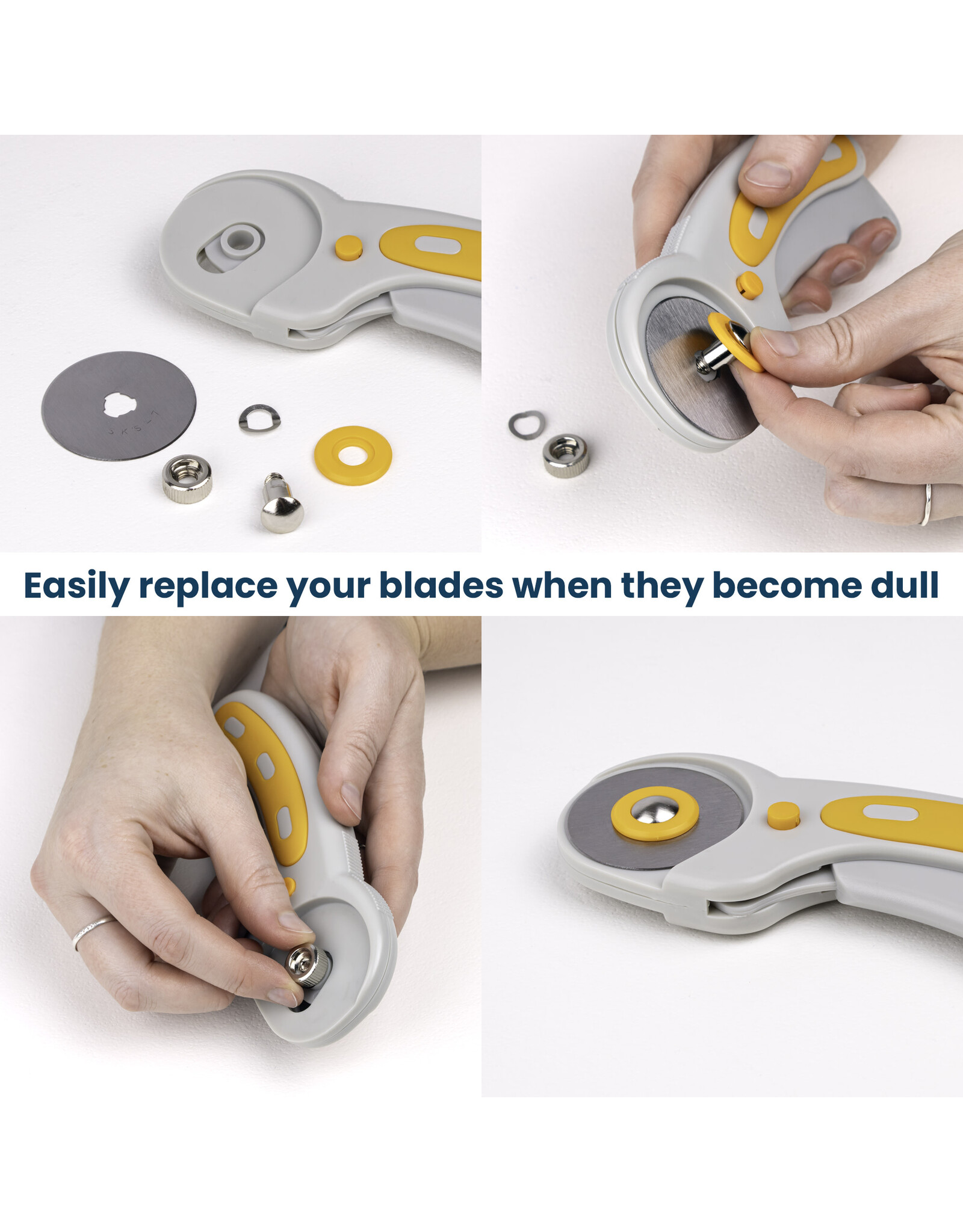 W.A. Portman WA Portman Rotary Cutter with 15 Extra Blades