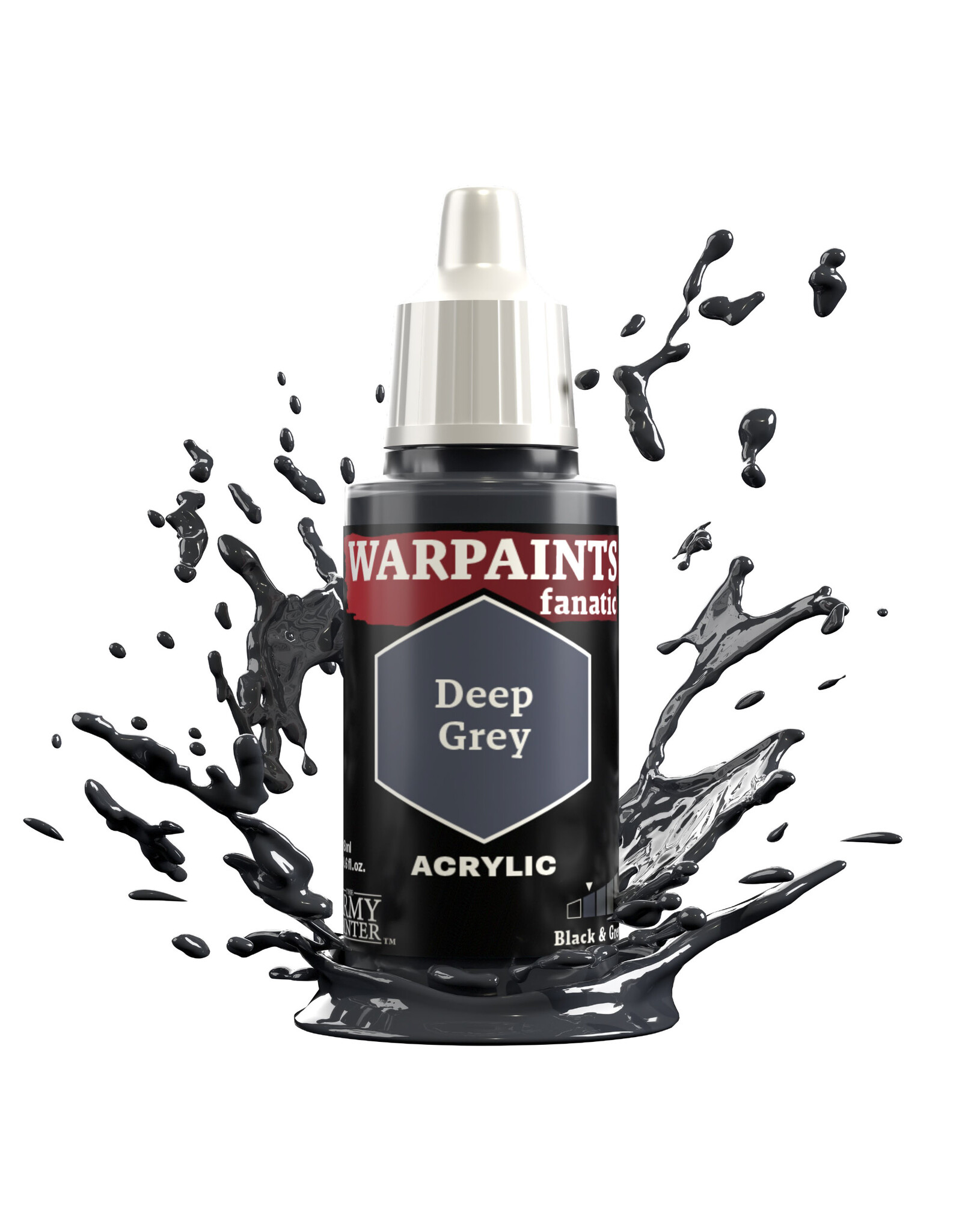 The Army Painter The Army Painter Warpaints Fanatic Deep Grey