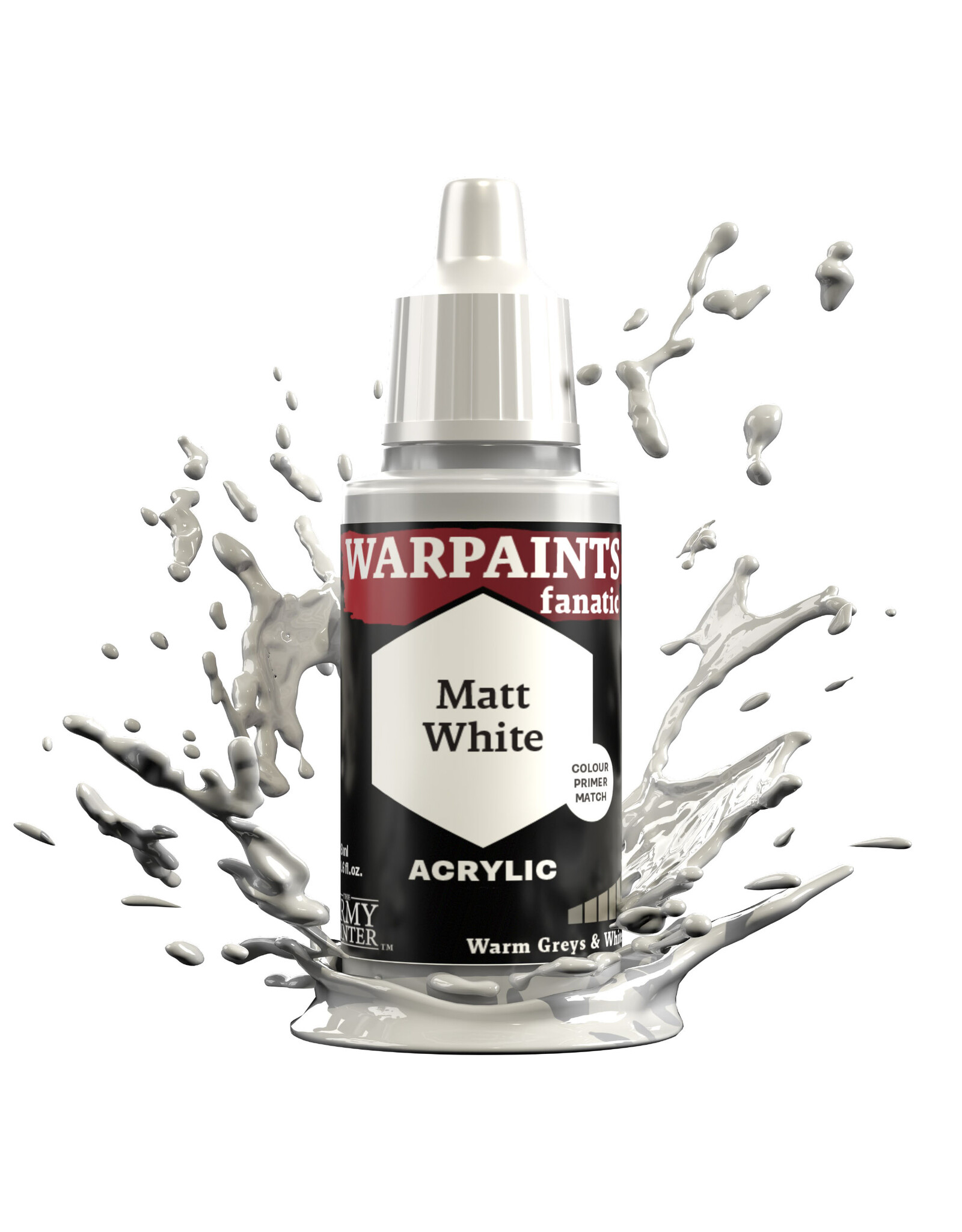 The Army Painter The Army Painter Warpaints Fanatic Matt White