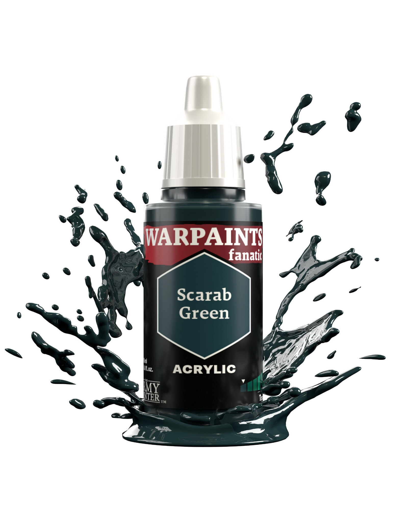 The Army Painter The Army Painter Warpaints Fanatic: Scarab Green