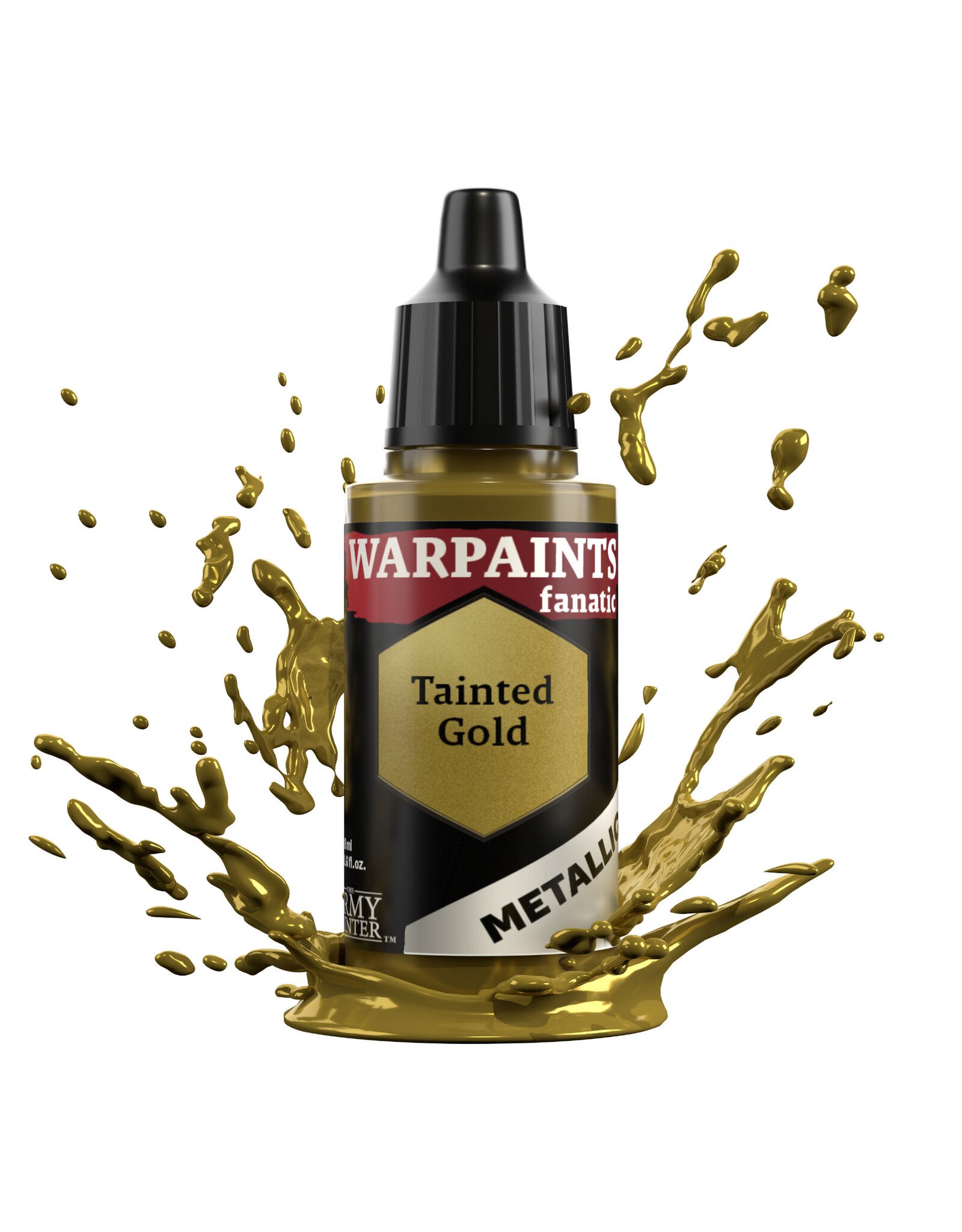 The Army Painter The Army Painter Warpaints Fanatic Metallic  Tainted Gold