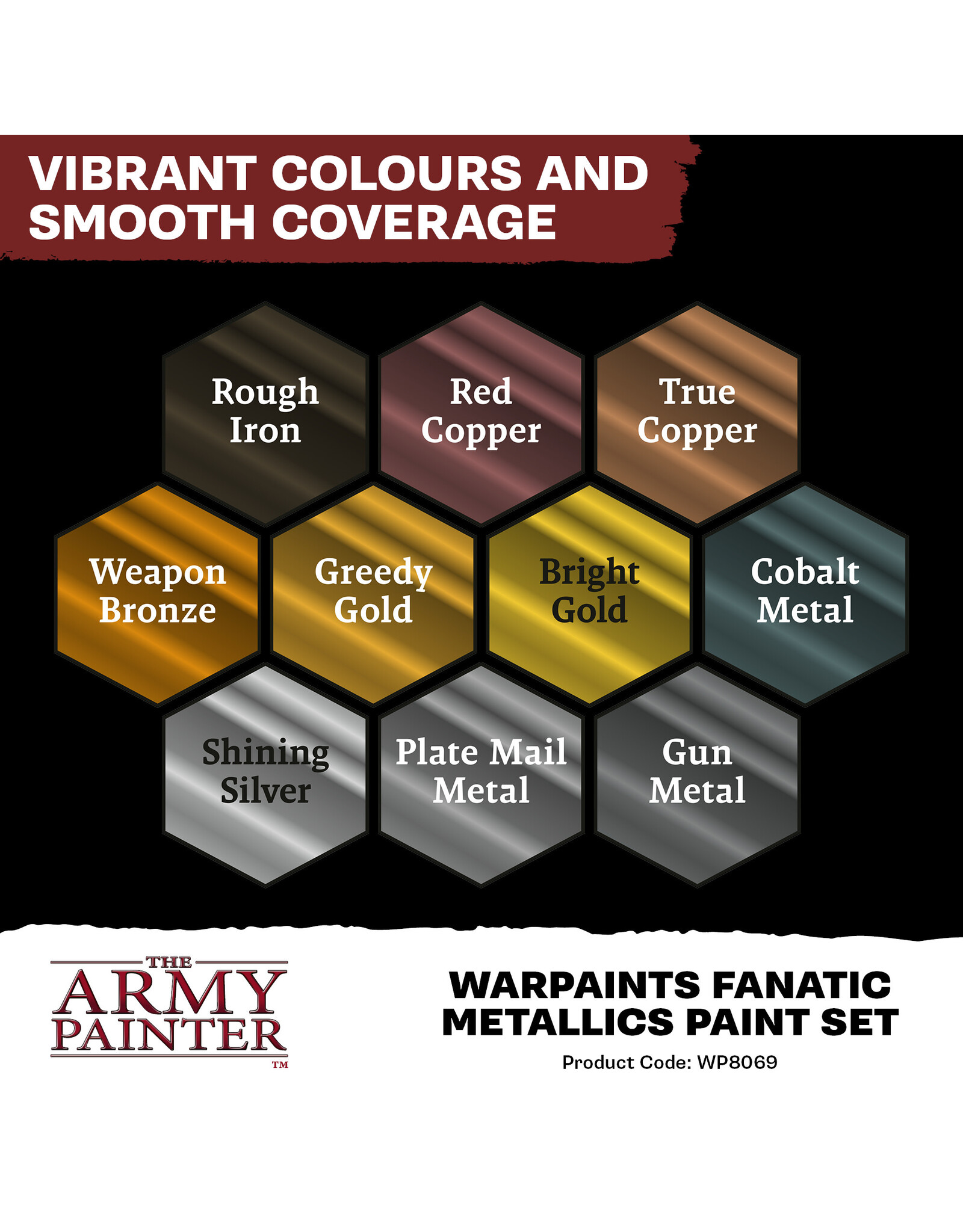 The Army Painter The Army Painter Warpaints Fanatic Metallics Paint Set