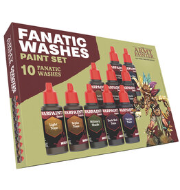 The Army Painter The Army Painter Warpaints Fanatic: Washes Paint Set Pre Order Arrives  04-20-2024