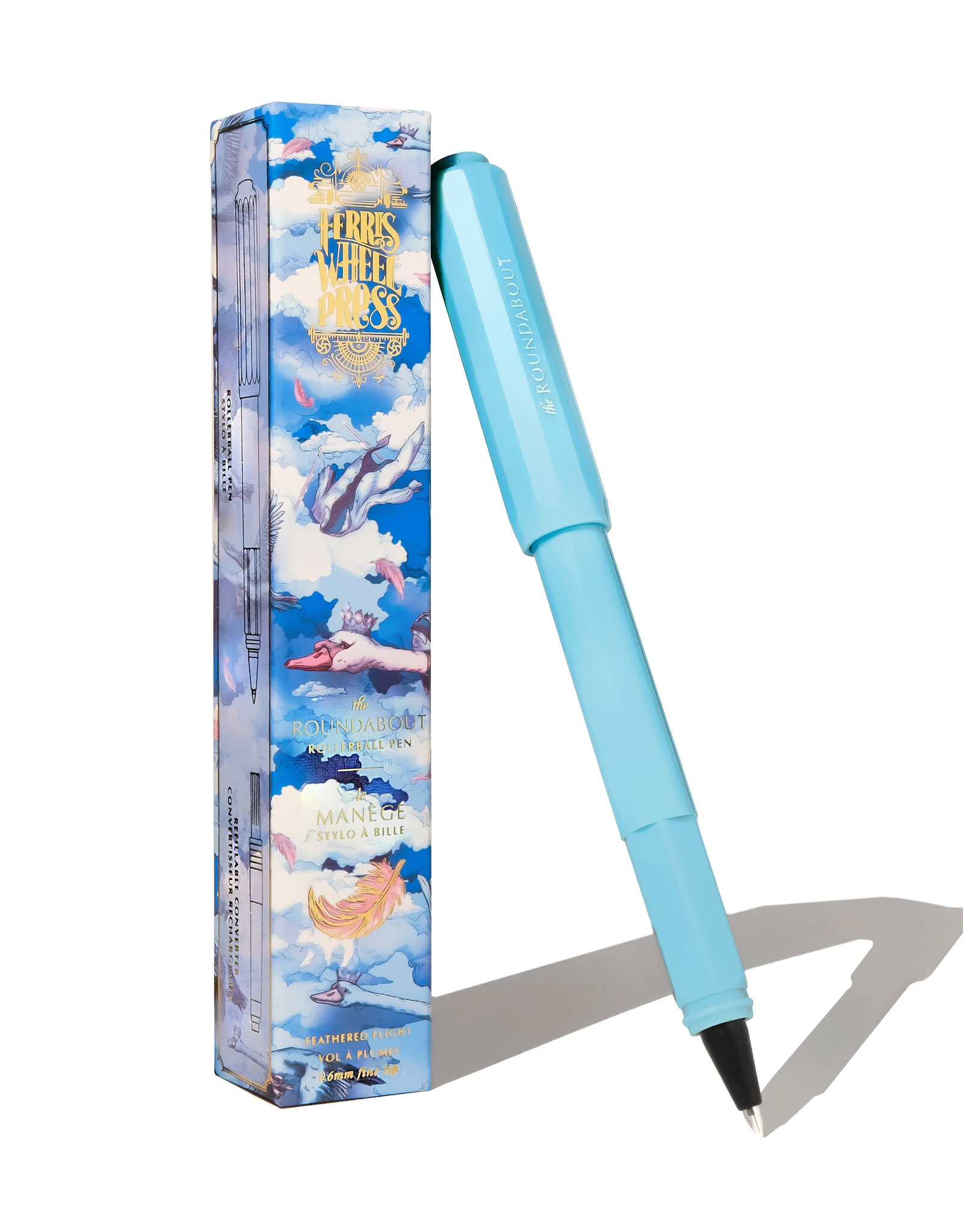 Ferris Wheel Press The Roundabout Rollerball Pen - Feathered Flight