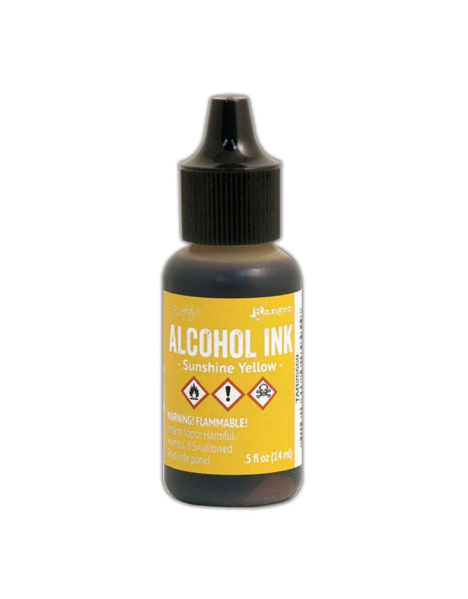 Ranger Ink Tim Holtz Alcohol Ink, Sunshine Yellow .5oz