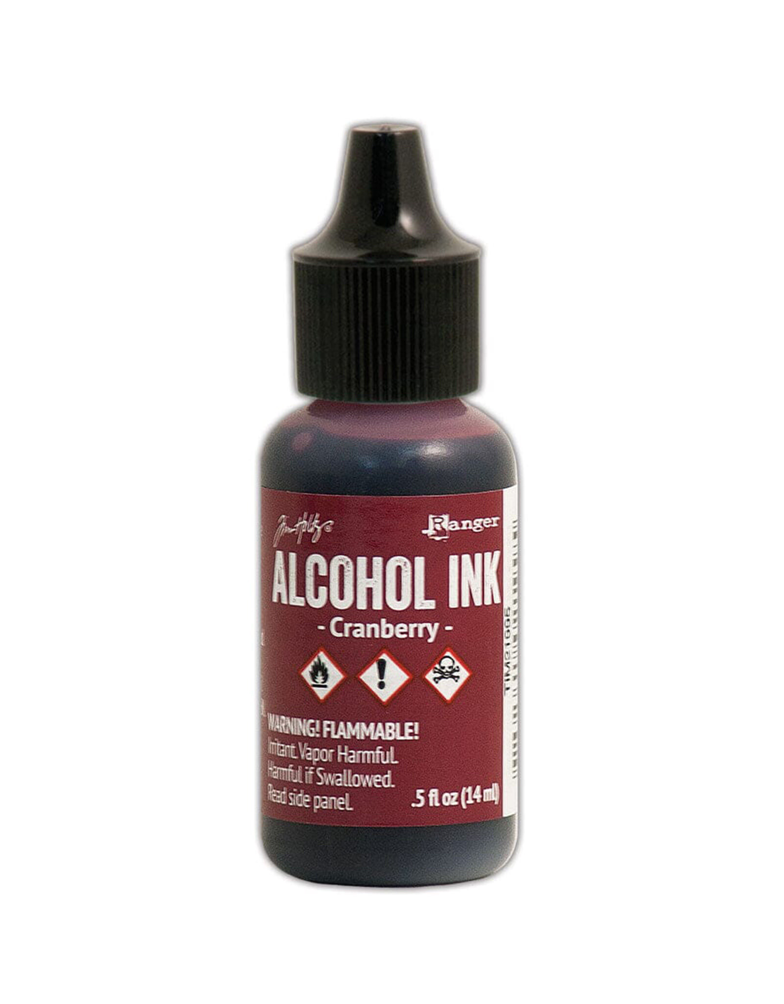 Ranger Ink Tim Holtz Alcohol Ink, Cranberry .5oz