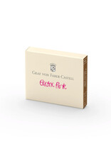 CLEARANCE Faber-Castell Ink Cartridge Set of 6, Electric Pink