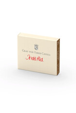 CLEARANCE Faber-Castell Ink Cartridge Set of 6, India Red
