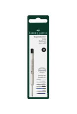 FABER-CASTELL Faber-Castell Ballpoint Pen Refill, Black, Medium