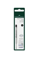 FABER-CASTELL Faber-Castell Ballpoint Pen Refill, Black, Fine