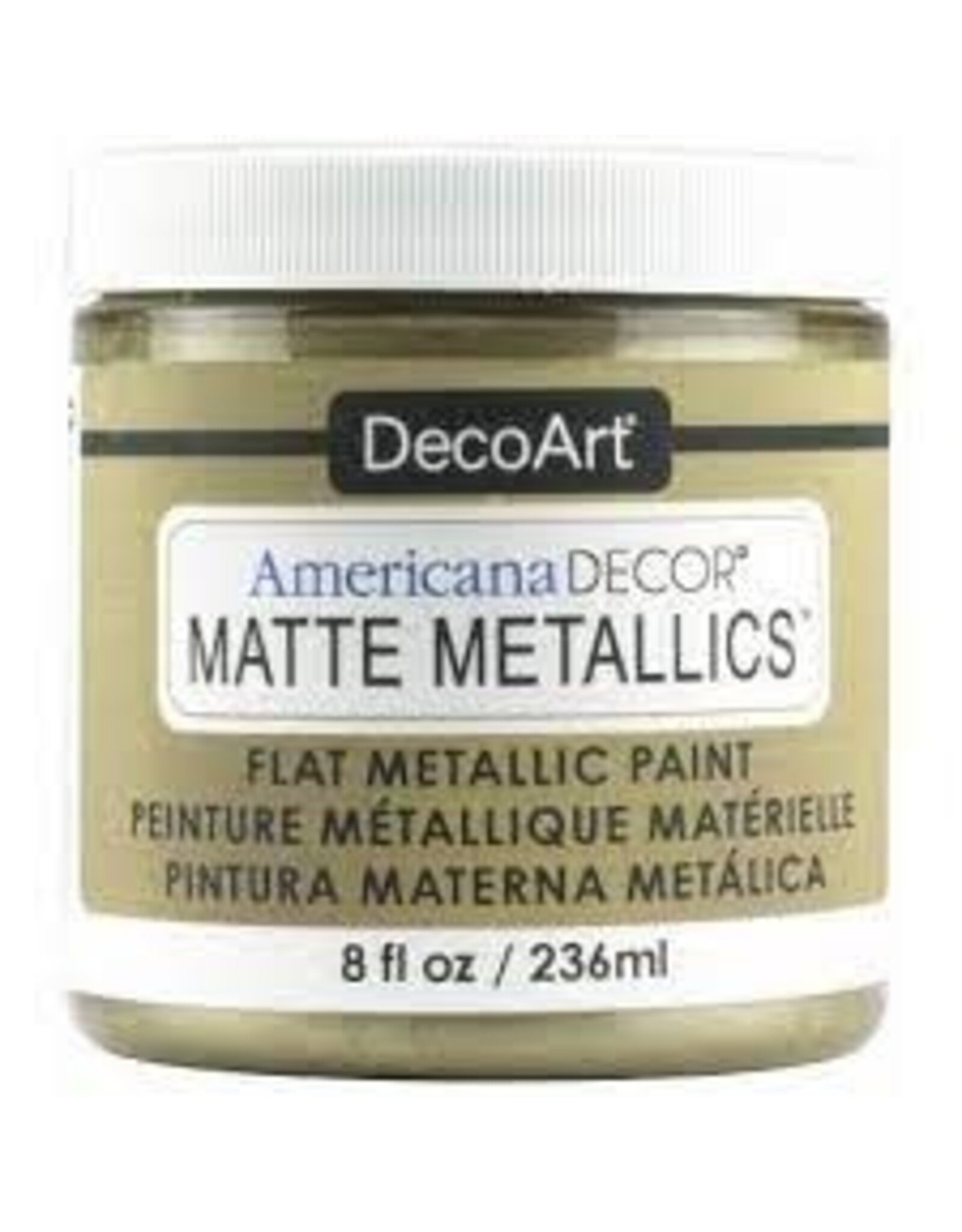 CLEARANCE DECO ART Americana Decor Matte 8OZ Champage Craft Paint, 8 Fl Oz