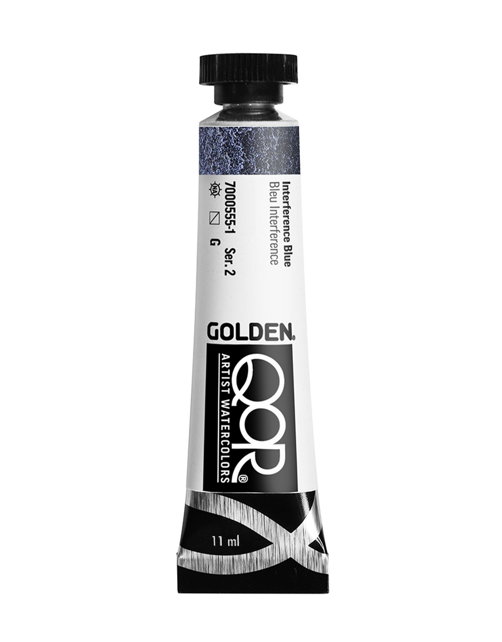 Golden QoR Modern Watercolor, Interference Blue 11ml