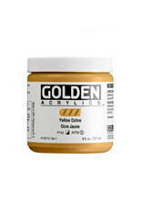 Golden Golden Heavy Body Acrylic Paint, Yellow Ochre, 8oz