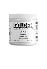 Golden Golden Heavy Body Acrylic Paint, Zinc White, 8oz