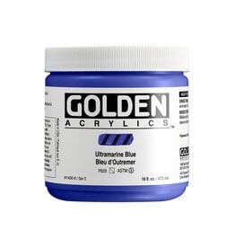 Golden Golden Heavy Body Acrylic Paint, Ultramarine Blue, 16oz