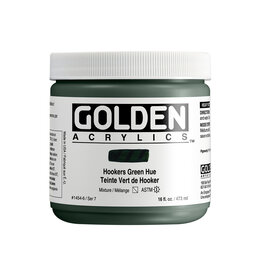 Golden Golden Heavy Body Acrylic Paint, Hookers Green Hue, 16oz