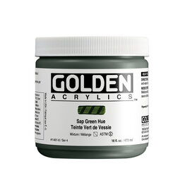 Golden Golden Heavy Body Acrylic Paint, Sap Green Hue, 16oz