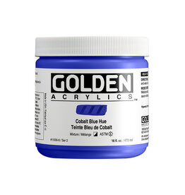 Golden Golden Heavy Body Acrylic Paint, Cobalt Blue Hue, 16oz