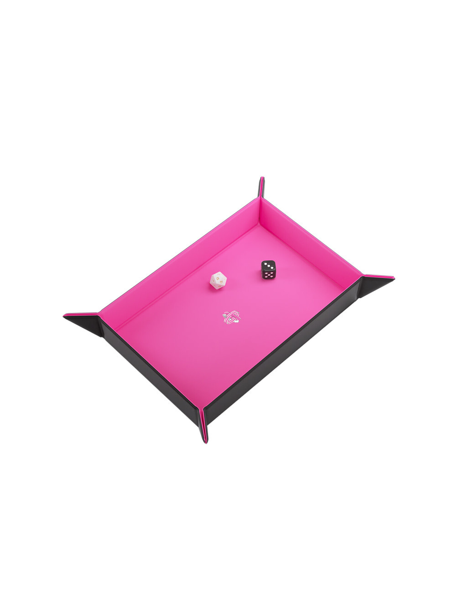 Gamegenic Gamegenic Magnetic Dice Tray Rectangular Black/Pink