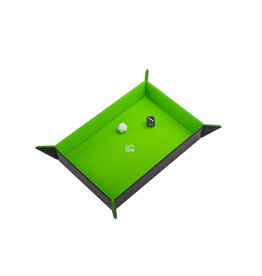 Gamegenic Gamegenic Magnetic Dice Tray Rectangular Black/Green