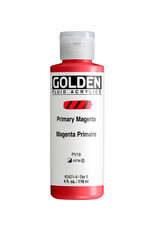 Golden Golden Fluid Acrylics, Primary Magenta 4oz Cylinder