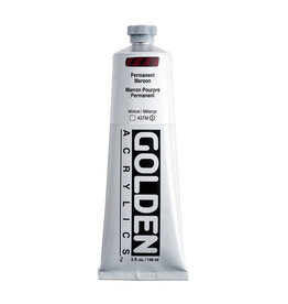 Golden Golden Heavy Body Acrylic Paint, Permenant Maroon, 5oz