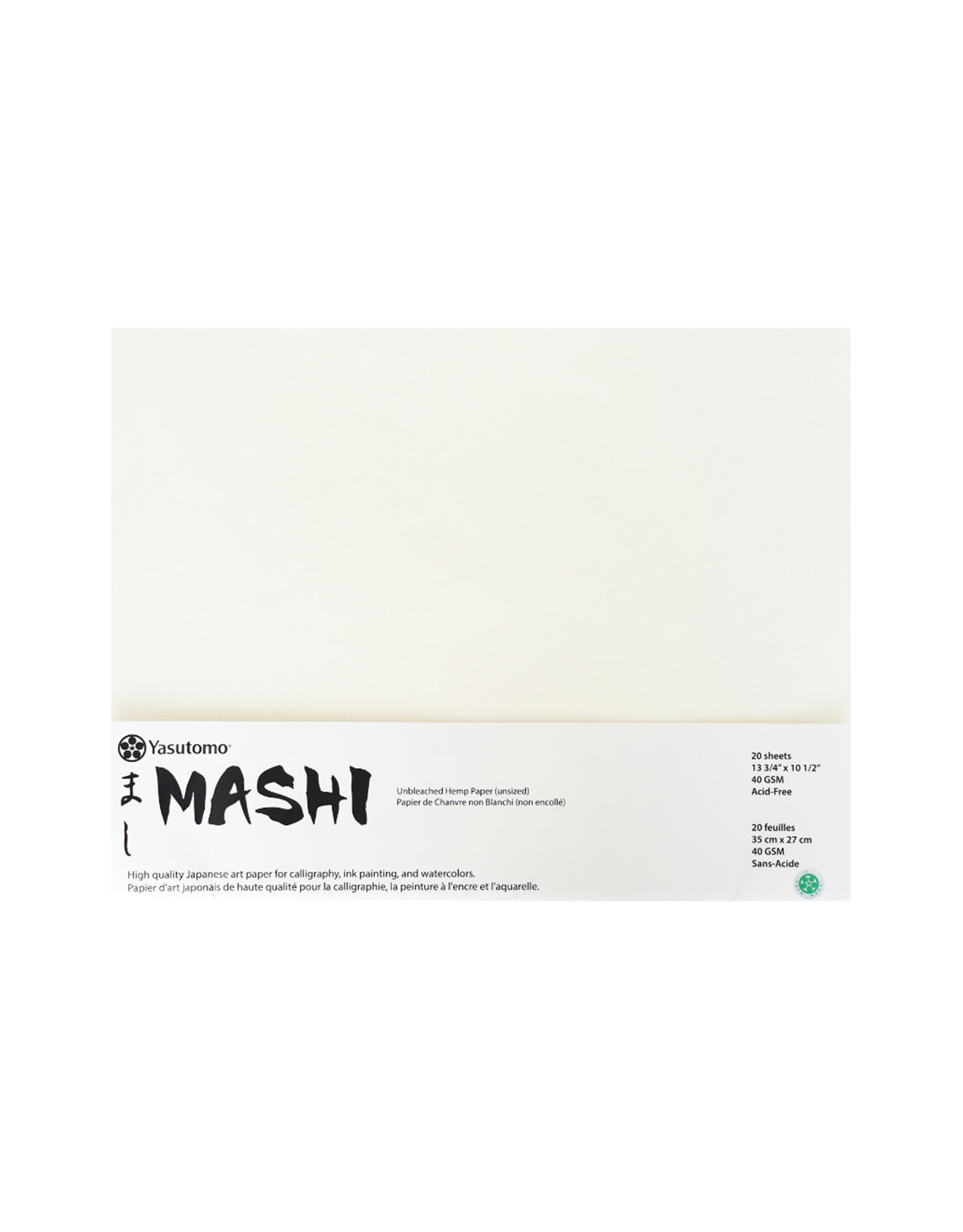 YASUTOMO Yasutomo Mashi Paper 13 3/4" x 10 1/2" 20 Sheets