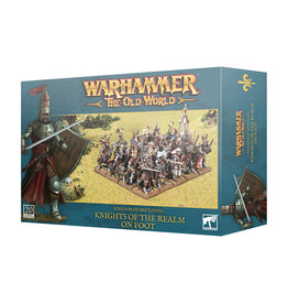 Games Workshop Kingdom of Bretonnia Knights of the Realms on Foot