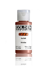 Golden Golden Fluid Acrylics, Azo Gold 1oz Cylinder