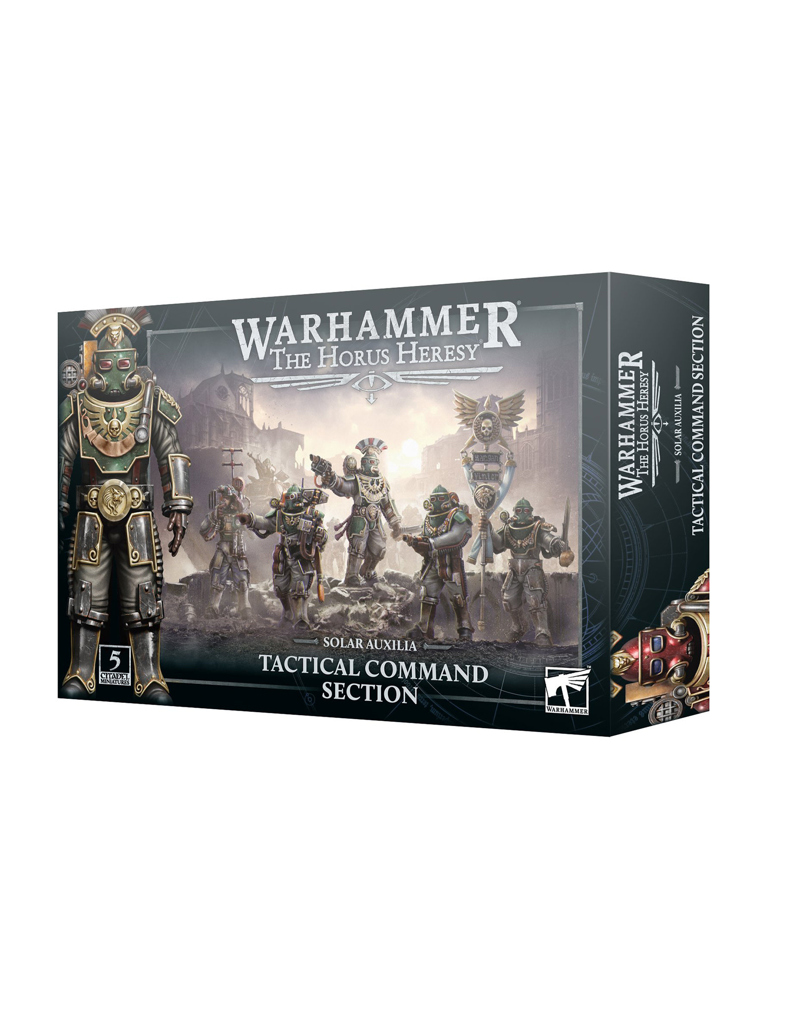 GW Warhammer 40K Horus Heresy Solar Auxilia Tactical Command Section