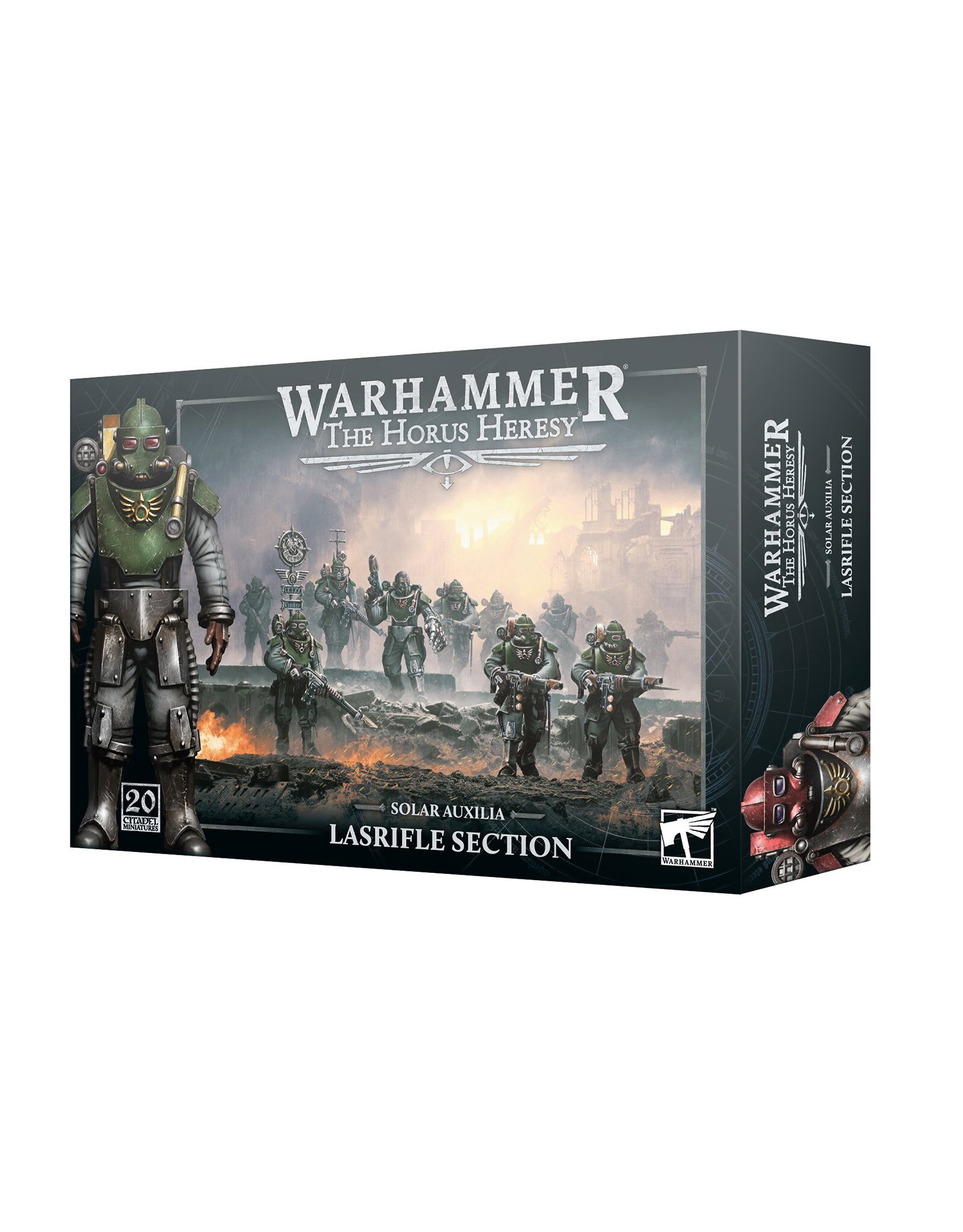 Games Workshop Solar Auxilia Lasrifle Section