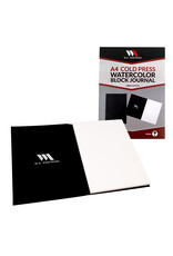 W.A. Portman WA Portman Cold Press Watercolor Paper Block A4 (11.3" x 8.3") – Acid-Free 300GSM/140LB 100% Cotton Watercolor Paper with Waterproof Cover W.A. Portman WA Portman Cold Press Watercolor Paper Block A4 (11.3" x 8.3") – Acid-Free 300GSM/140LB 100% Cotton Watercolor Paper with Waterproof Cover