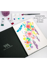 W.A. Portman WA Portman Cold Press Watercolor Paper Block A4 (11.3" x 8.3") – Acid-Free 300GSM/140LB 100% Cotton Watercolor Paper with Waterproof Cover W.A. Portman WA Portman Cold Press Watercolor Paper Block A4 (11.3" x 8.3") – Acid-Free 300GSM/140LB 100% Cotton Watercolor Paper with Waterproof Cover
