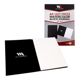 W.A. Portman WA Portman A4 Hot Press Professional Watercolor Block