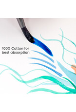 W.A. Portman WA Portman Hot Press Watercolor Paper Block A4 (11.3" x 8.3") – Acid-Free 300GSM/140LB 100% Cotton Watercolor Paper with Waterproof Cover