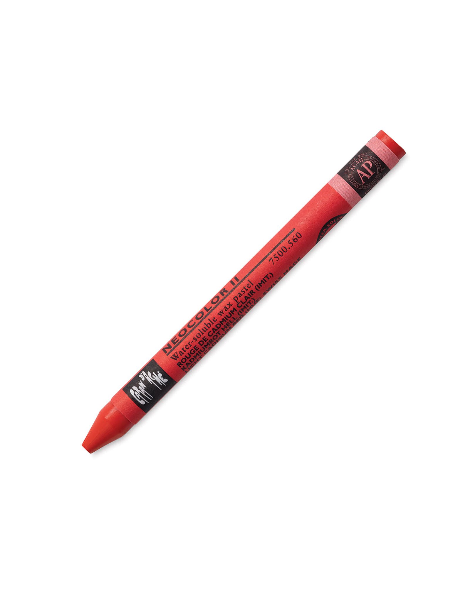 Caran d'Ache Neocolor II Crayons Aquarelle Light Cadmium Red