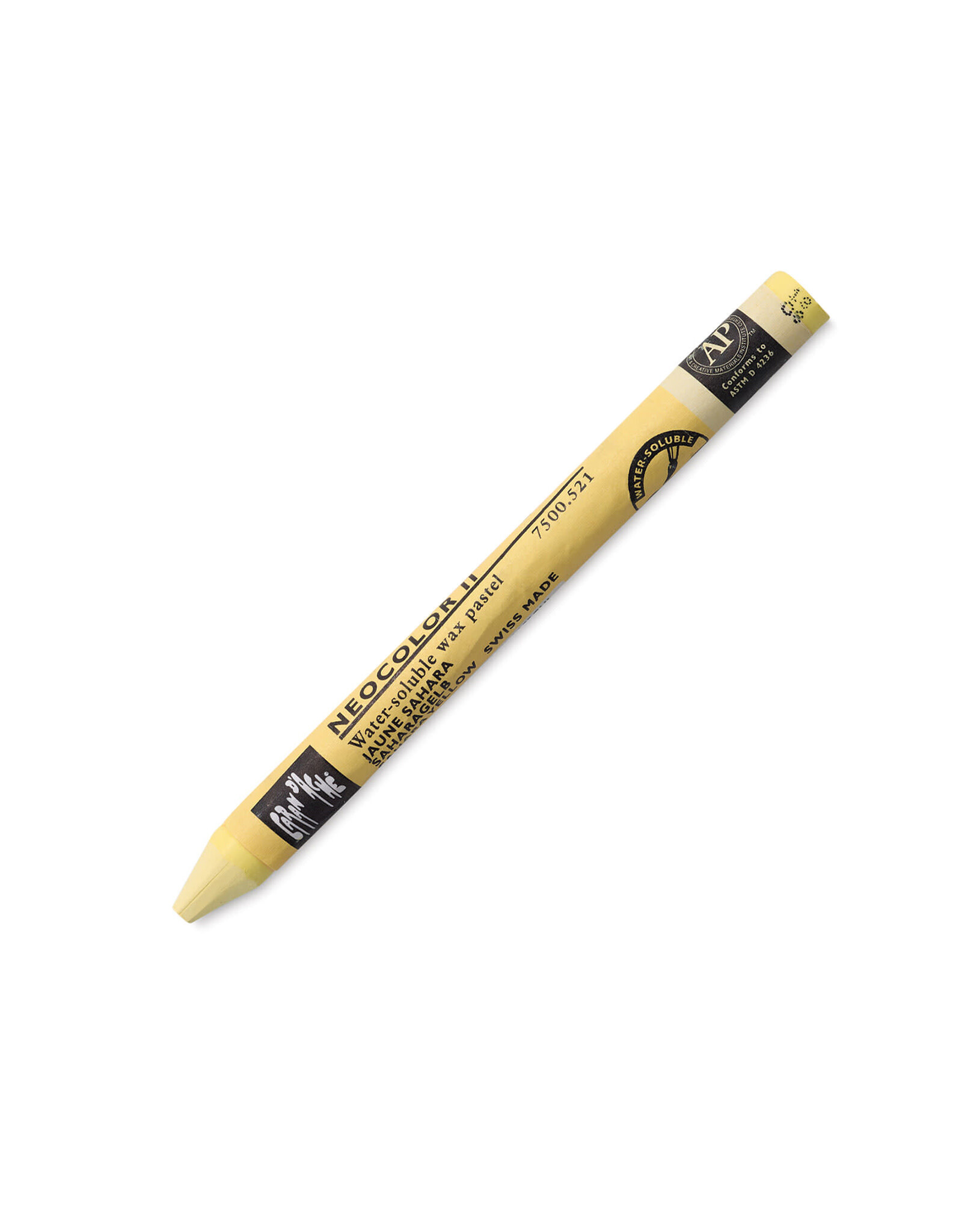 Caran d'Ache Neocolor II Crayons Aquarelle Sahara Yellow