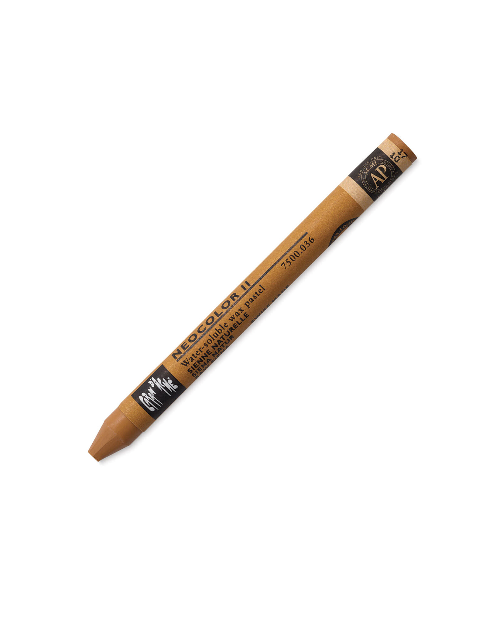 Caran d'Ache Neocolor II Crayons Aquarelle Raw Sienna