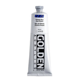 Golden Golden Heavy Body Acrylic Paint, Phthalo Blue Red Shade, 5oz