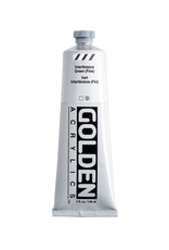 Golden Golden Heavy Body Acrylic Paint, Interference Green (Fine), 5oz