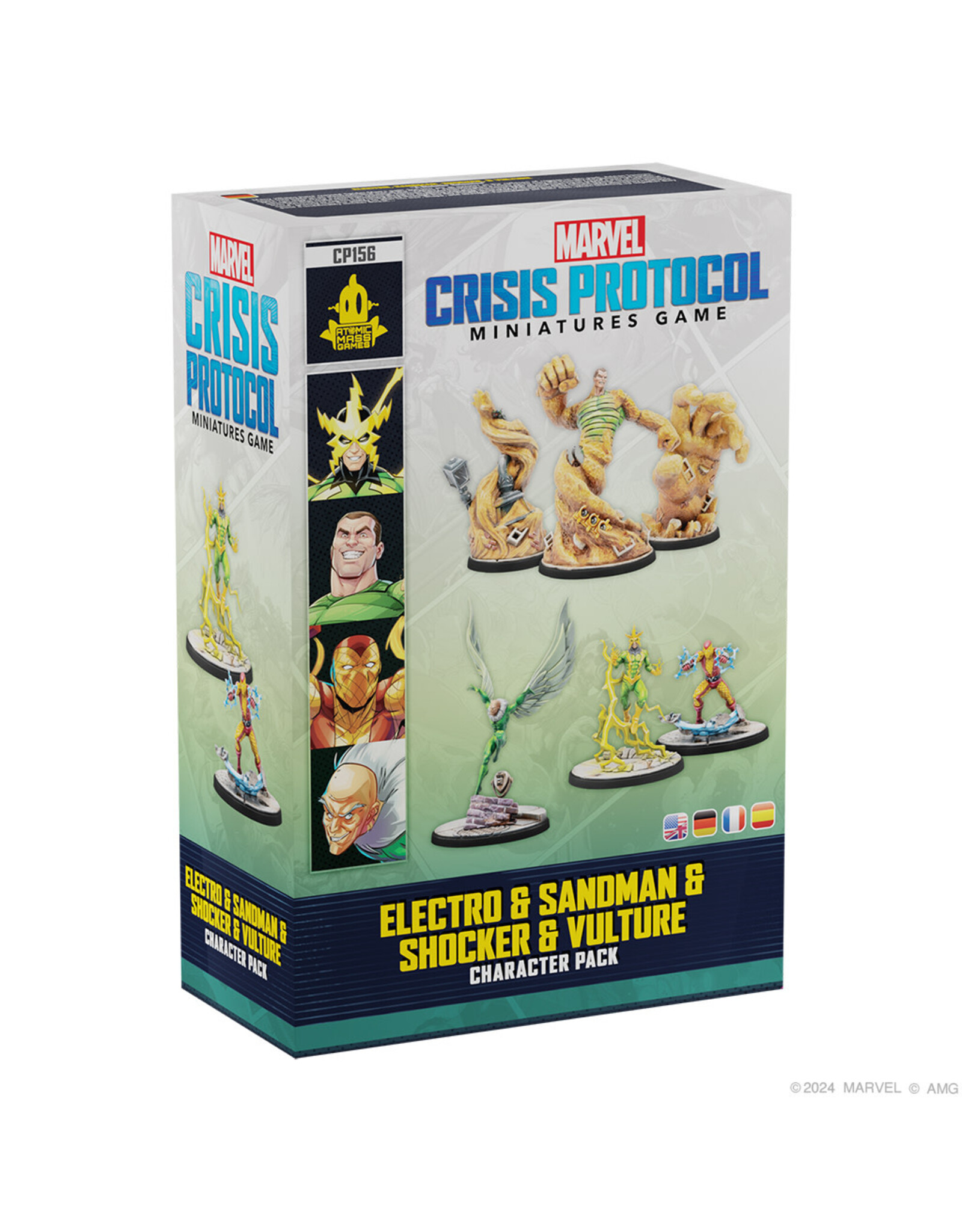 Marvel Crisis Protocol Marvel Crisis Protocol Electro & Sandman & Shocker & Vulture