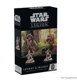 STAR WARS LEGION Star Wars Legion Lowgray & Wicket Commander Expansion