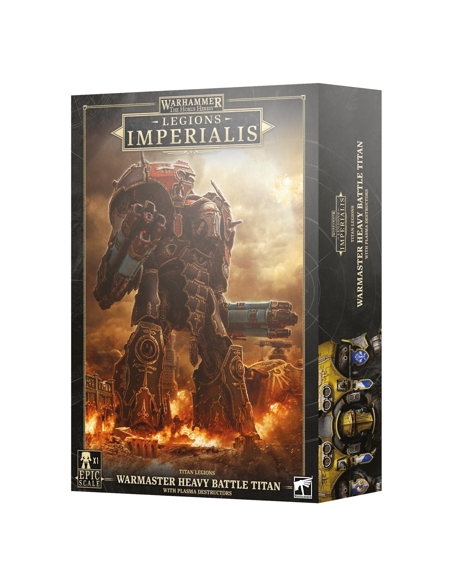 Games Workshop Legion Imperialis Warmaster Heavy Battle Titan with Plasma Destructors