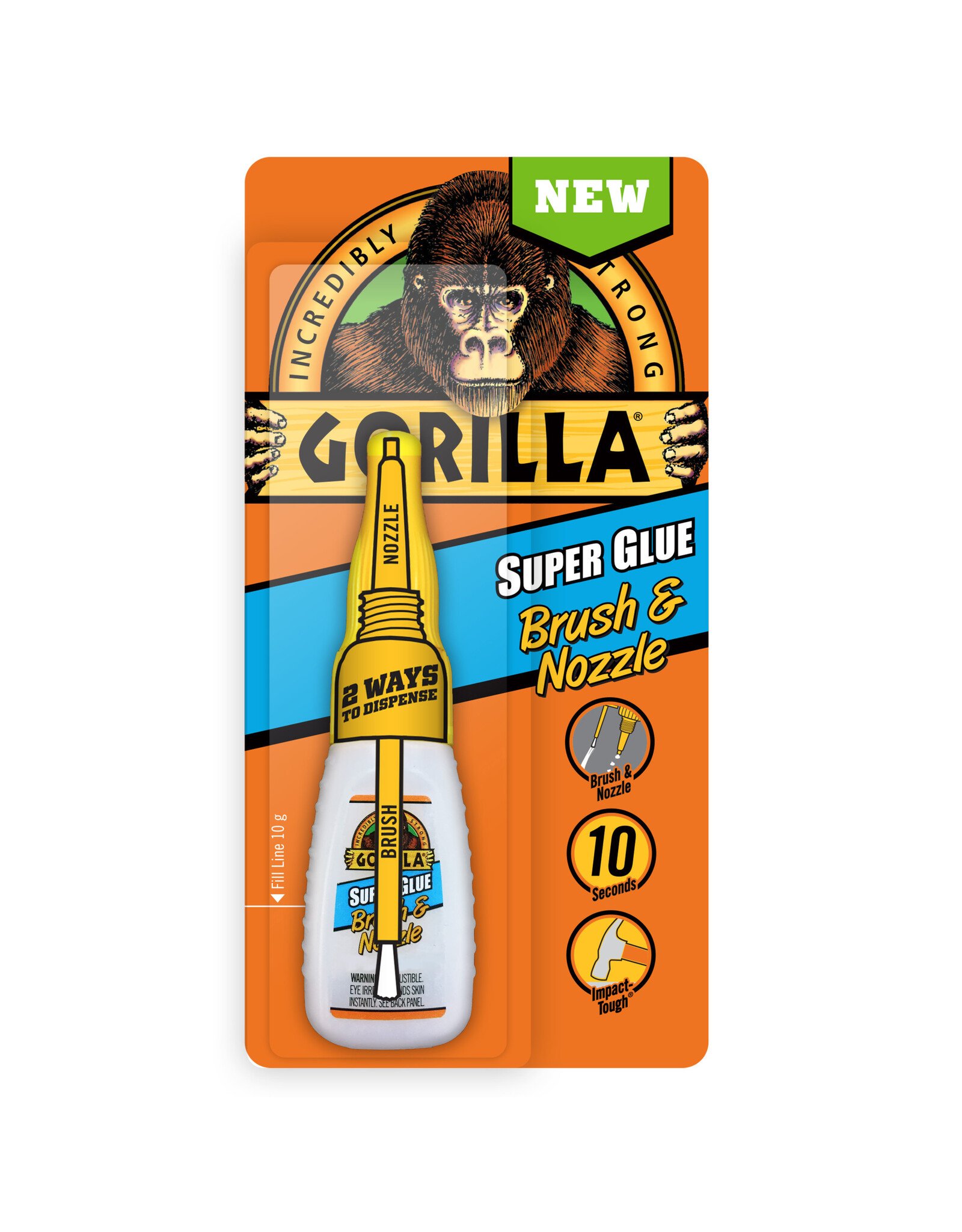 Gorilla Glue Gorilla Glue Super Glue, 0.5oz