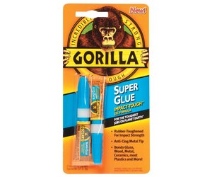 Gorilla Original Brown Polyurethane Glue, 4 Ounce Bottle, 1