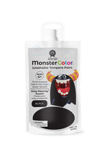 Abroli LLC Monster Color Washable Tempera, 5oz Black