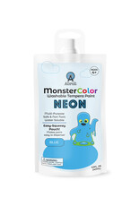 Abroli LLC Monster Color Washable Neon Tempera, 5oz Blue Abroli LLC Monster Color Washable Neon Tempera, 5oz Blue
